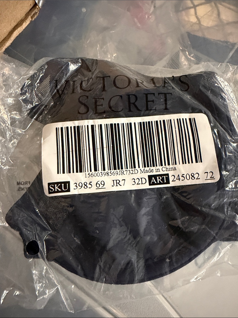 NWT Victoria’s Secret Luxe Unlined Mesh Demi Bra - Picture 4 of 4